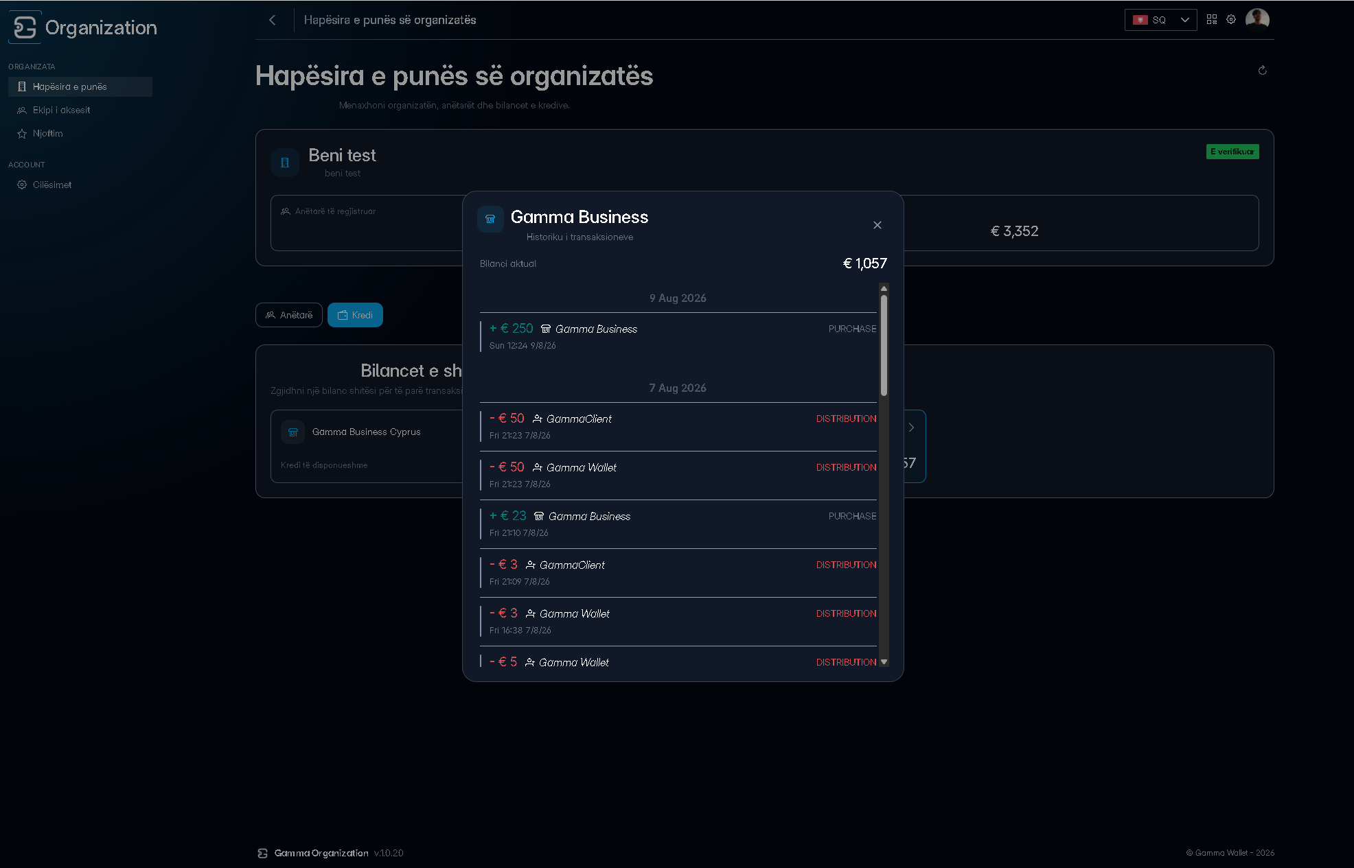A community agreeing member terms with local retailers on Gamma